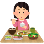 栄養バランスの取れた食事
