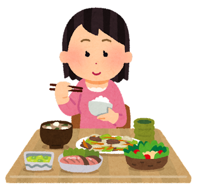 栄養バランスの取れた食事